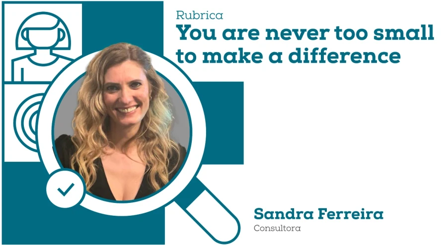 You are never too small to make a difference: Sandra Ferreira