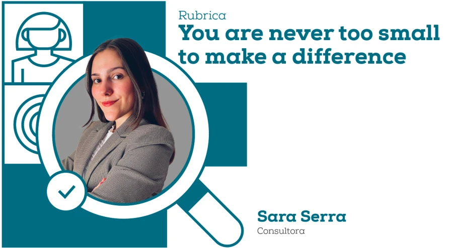 You are never too small to make a difference: Sara Serra